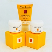 White Beauty Cream Set ( France ) 3pc