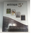 MYSTIQUE 5- Herbal Color Hair Shampoo ( Dark Brown )
